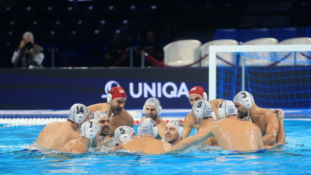 Ελλάδα – Ιταλία 15-13: Στα ημιτελικά του Ευρωπαϊκού η Εθνική Πόλο Ανδρών