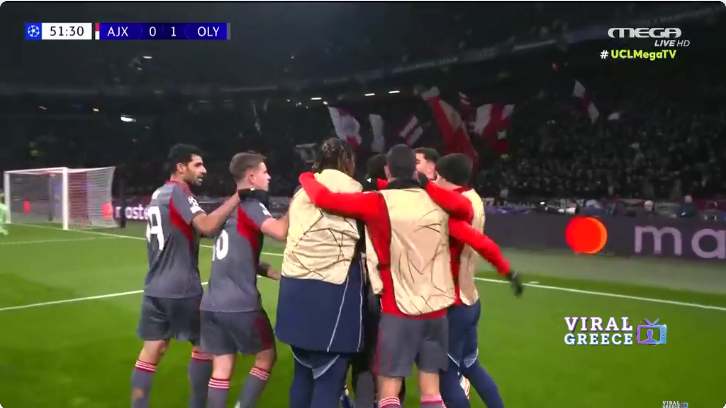 Ολυμπιακός – Άγιαξ 2-1: Πρόκριση στα play-off του Champions League Screenshot 2026 01 29 at 00 09 33 Άγιαξ – Ολυμπιακός Μυθικό τακουνάκι φοβερό τελείωμα και… 0 1 από τον Ζέλσον