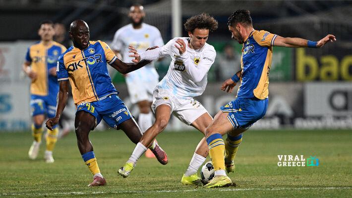 Και Ολυμπιακός και ΑΕΚ νίκησαν με 1-0: Σημαντικά αποτελέσματα στη Super League (video) asteras-tripolhs-aek