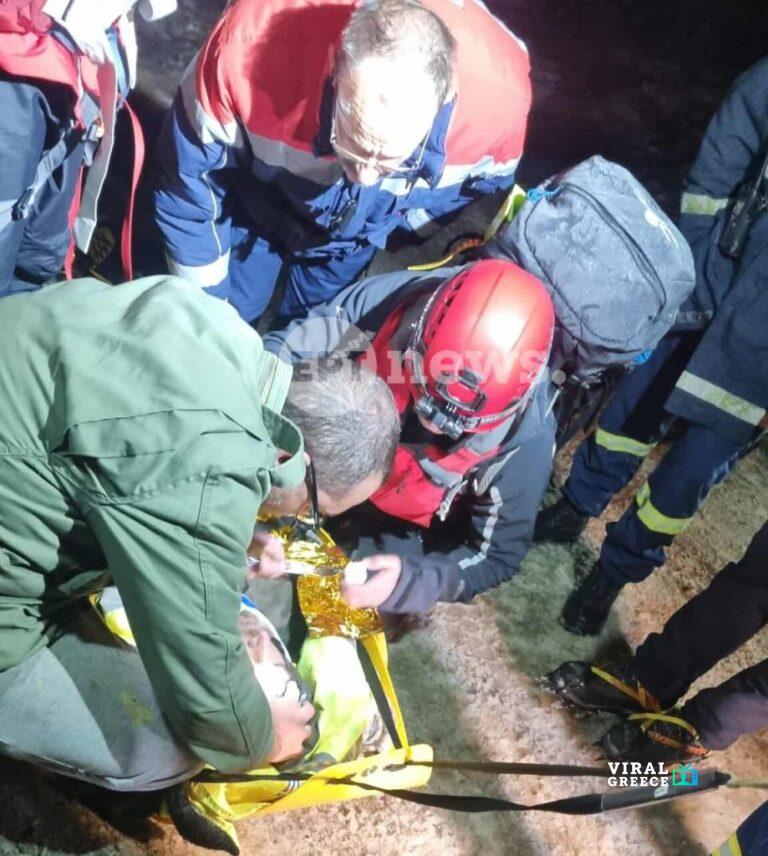 Αίσιο τέλος στην επιχείρηση διάσωσης των ορειβατών στον Ταΰγετο diasosi-taigetos-919x1024