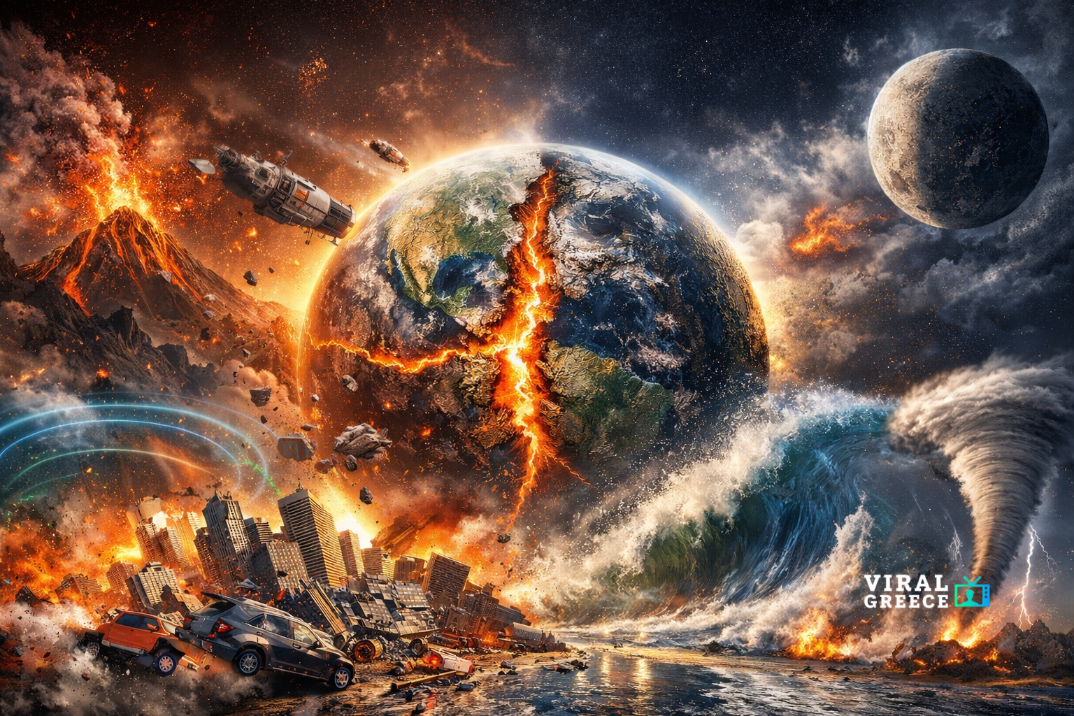 Τι θα συνέβαινε αν η Γη σταματούσε να περιστρέφεται απότομα; imagμ. μ μe