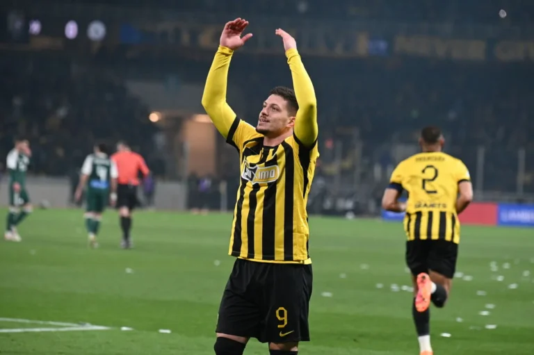 ΑΕΚ – Παναθηναϊκός 4-0: Καθοριστική νίκη στο αθηναϊκό ντέρμπι με πρωταγωνιστή τον Γιόβιτς jovic