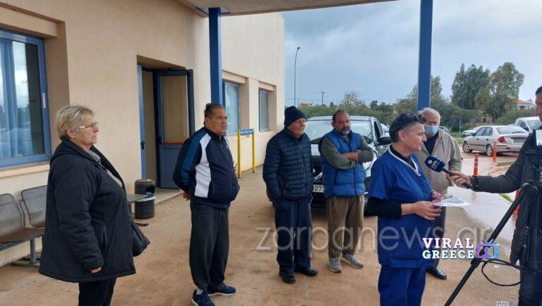 Την ώρα της αιμοκάθαρσης: Πινακίδες αφαιρέθηκαν από οχήματα νεφροπαθών εντός του νοσοκομείου Χανίων (video) nefro2