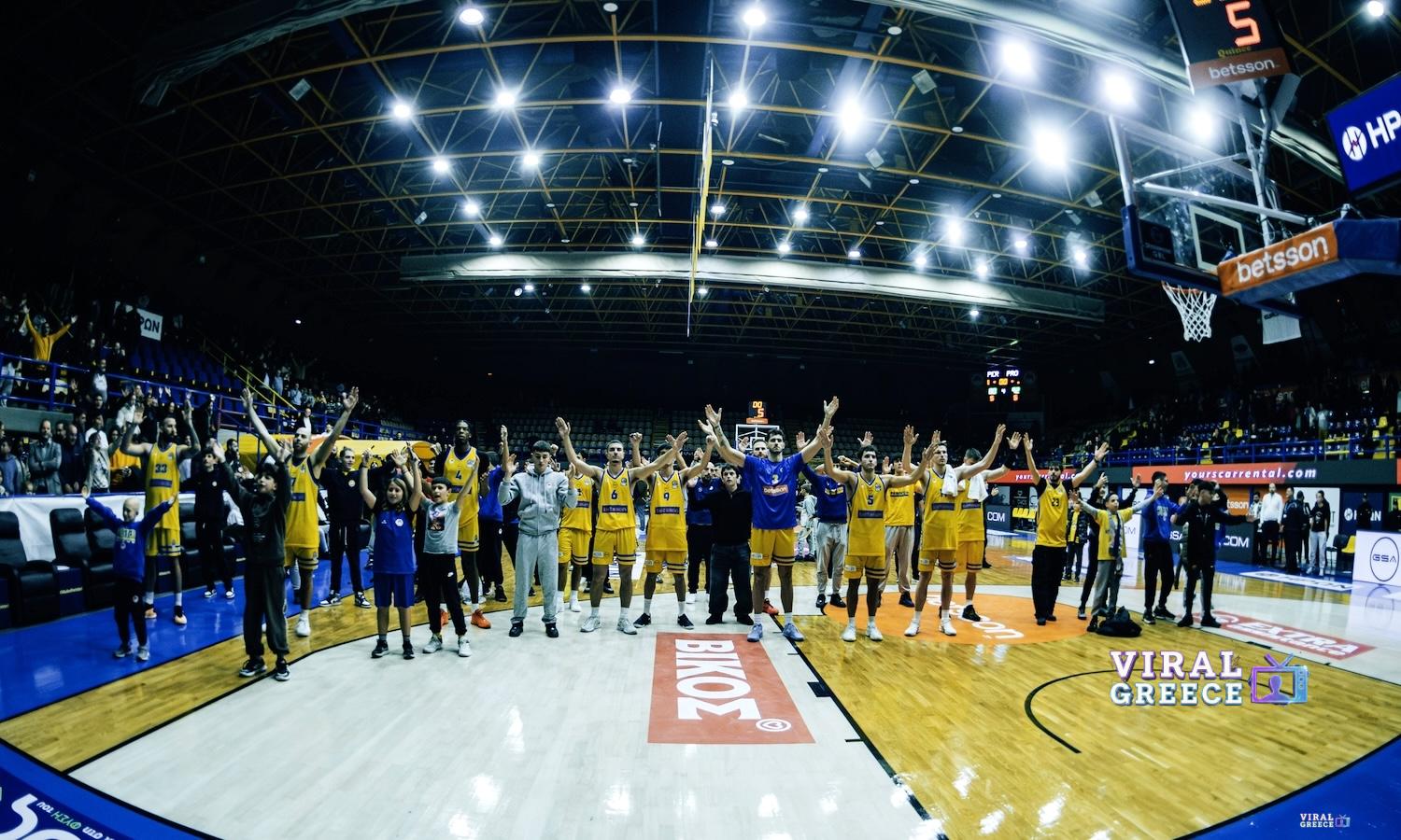 Στην οκτάδα του FIBA Europe Cup το Περιστέρι μετά τη νίκη επί της Σαραγόσα team