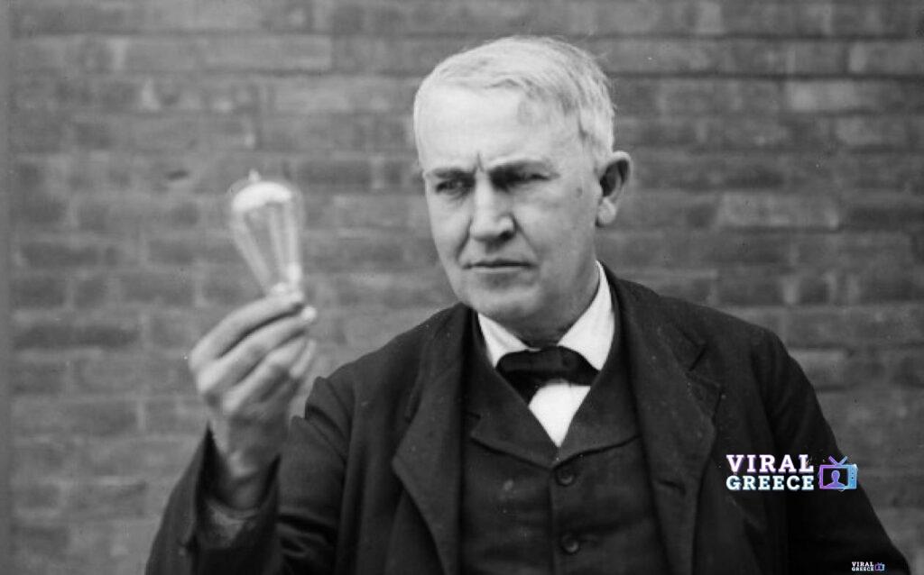 thomas alva edison Viral Greece