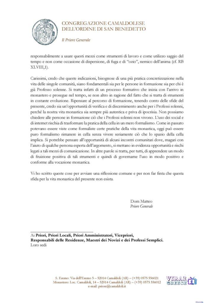 Ηγούμενος στην Τοσκάνη καλεί τους μοναχούς να εγκαταλείψουν Netflix και TikTok: «Τα κελιά δεν είναι κινηματογράφος» 626594113 10242793575042333 7864416324686953418 n