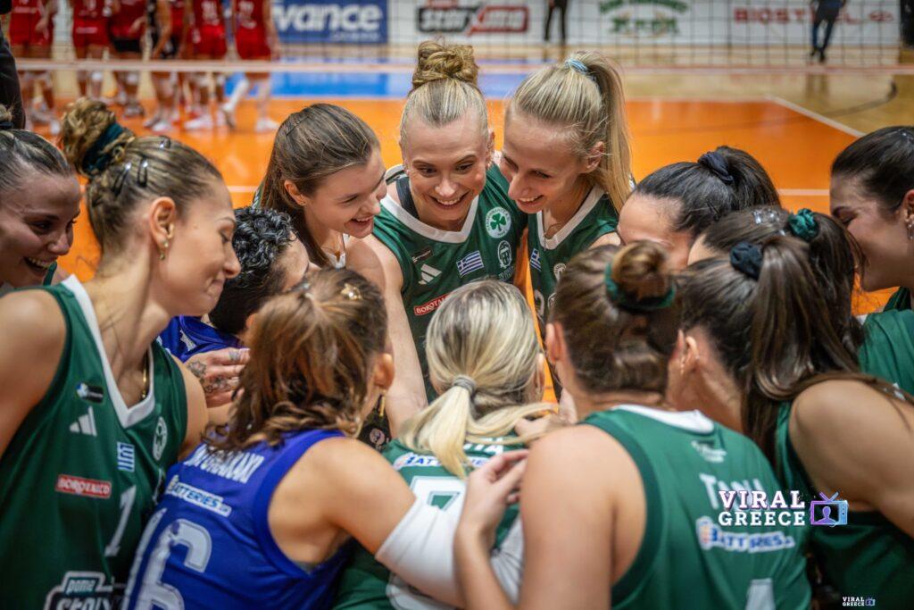 Παναθηναϊκός – Πανιώνιος 3-1: Ισχυρό προβάδισμα πρόκρισης για τις «πράσινες» στον ημιτελικό του Challenge Cup