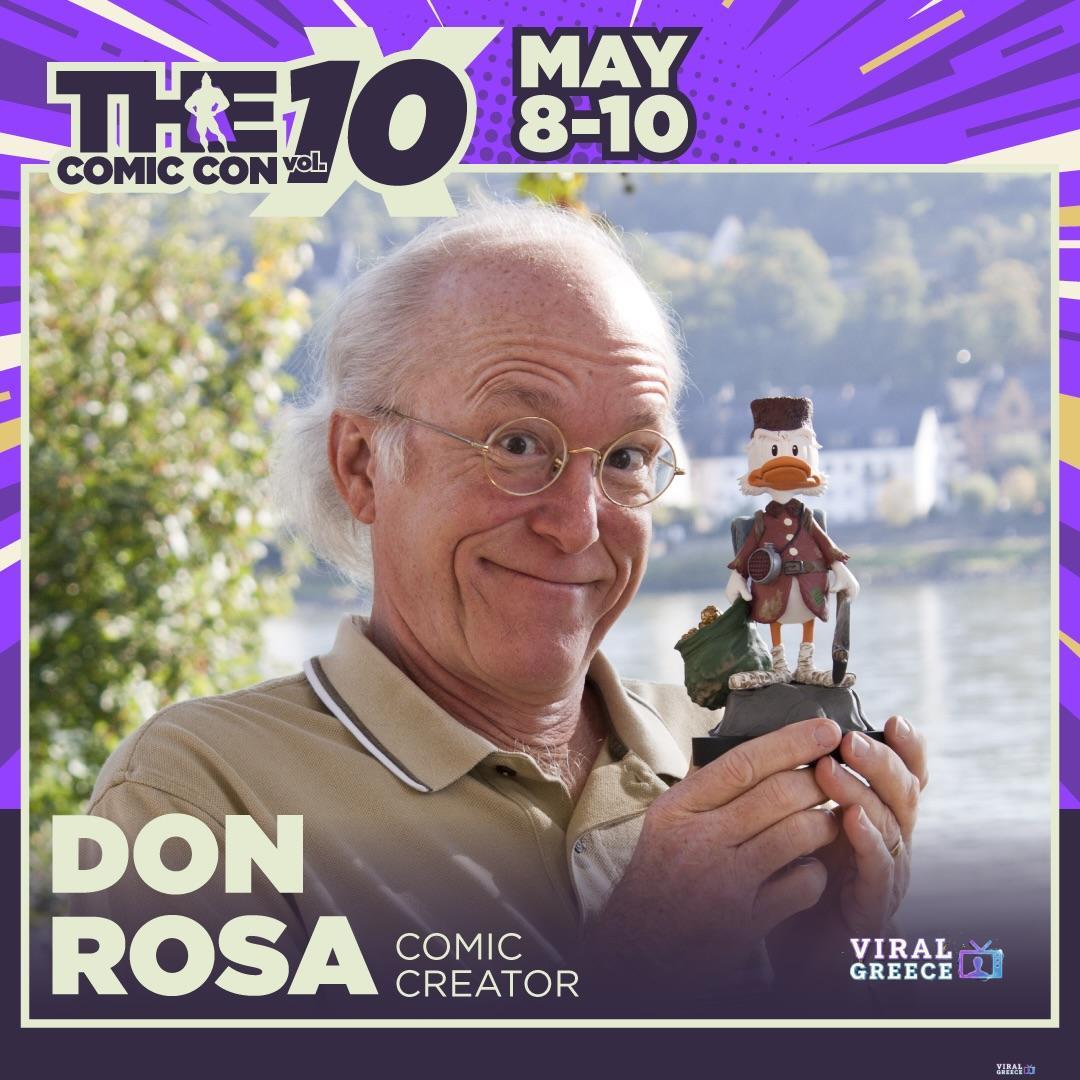 Στη Θεσσαλονίκη ο θρύλος των κόμικς Don Rosa για το επετειακό The Comic Con 10 639482088_18424871773184814_8543316993602168224_n
