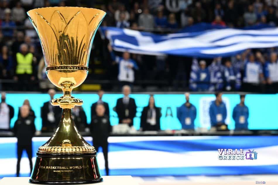 Το τρόπαιο του Παγκοσμίου Κυπέλλου στο κλειστό των Άνω Λιοσίων 6871548 950x633 1