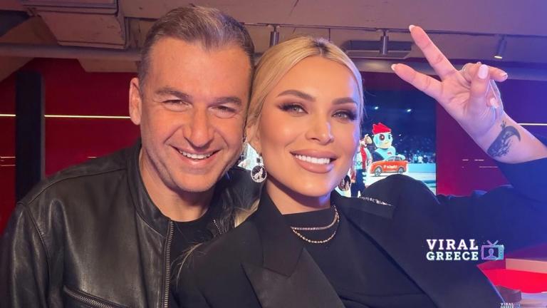 Κατερίνα Καινούργιου & Γιώργος Λιάγκας: Τυχαία συνάντηση στο Καραϊσκάκη και κοινή selfie που έγινε viral AA1VQJme.img