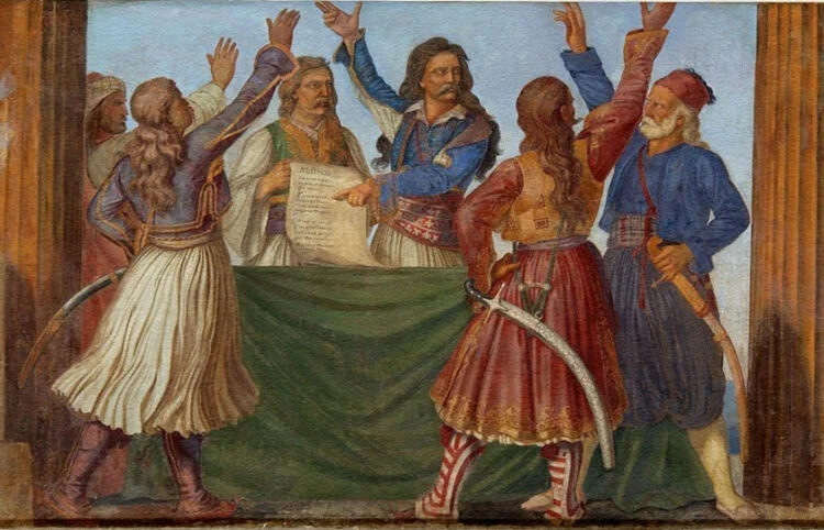 Σαν σήμερα 25 Φεβρουαρίου 1822: Καταργείται η δουλεία στην Ελλάδα Ludwig-Schwanthaler-ethnosyneleusi-epidavrou-750x482