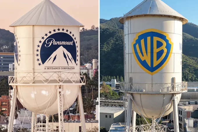 Η Paramount αποκτά τη Warner: ανατροπή–σοκ στη μάχη των 111 δισ. δολαρίων Paramount-Warner-Bros-Water-Towers