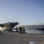USS George HW Bush arrives in Souda Bay for a scheduled port visit Viral Greece