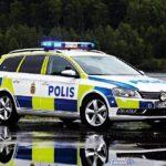 VW Passat Swedish Police Car 001 Viral Greece