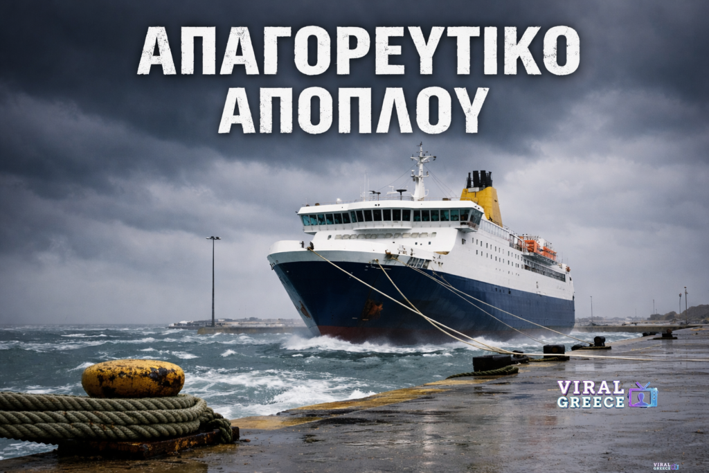 apagoreutiko apoplou Viral Greece