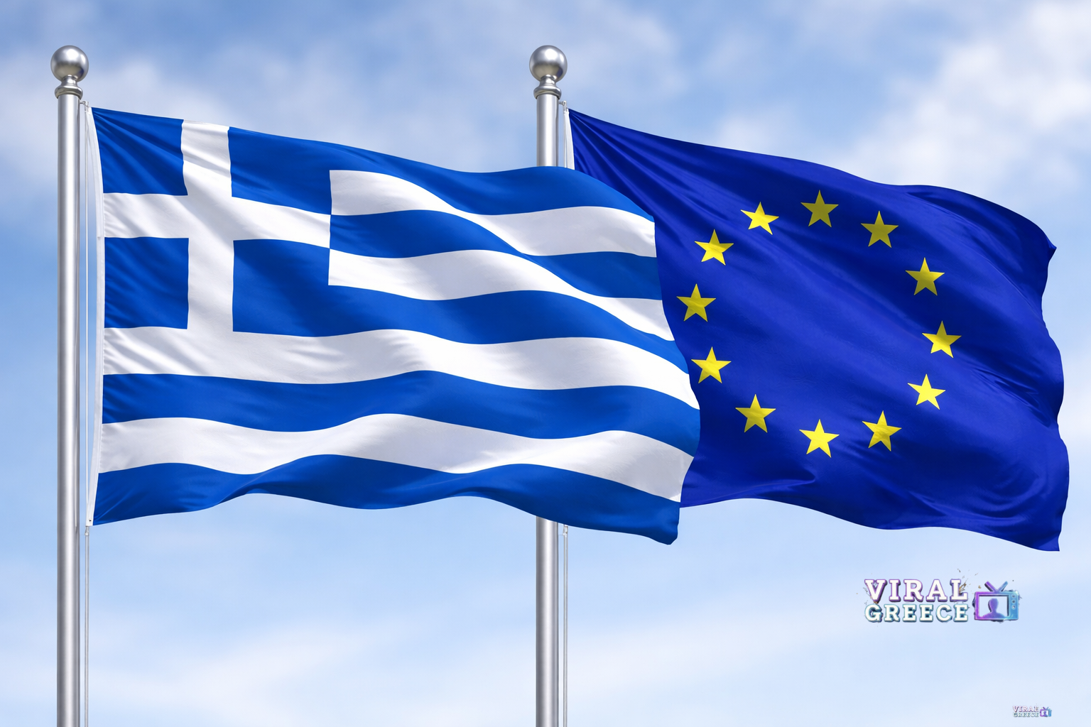 Ευρωβαρόμετρο Νοεμβρίου 2025: Οικονομική ασφυξία, γενικευμένη απαισιοδοξία και βαθιά ανησυχία για τη δημοκρατία flags