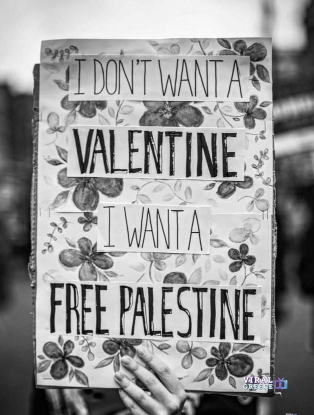 free palestine my valentine