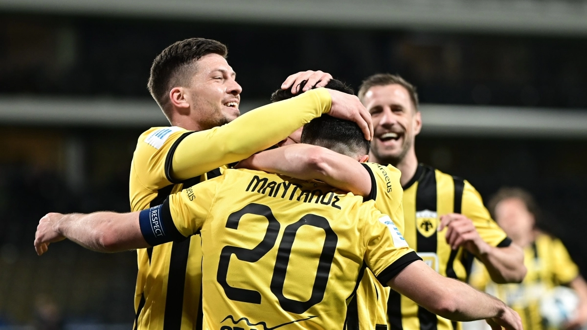 Κυριαρχική ΑΕΚ έκανε επίδειξη δύναμης στον Λεβαδειακό mandalos