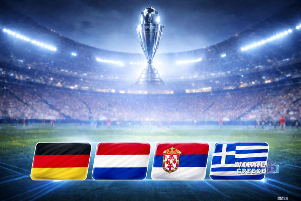 Nations League: Η Εθνική Ελλάδας στην ελίτ με Γερμανία, Ολλανδία και Σερβία