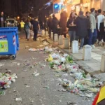 Θεσσαλονίκη: Γέμισαν σκουπίδια οι δρόμοι μετά την Τσικνοπέμπτη