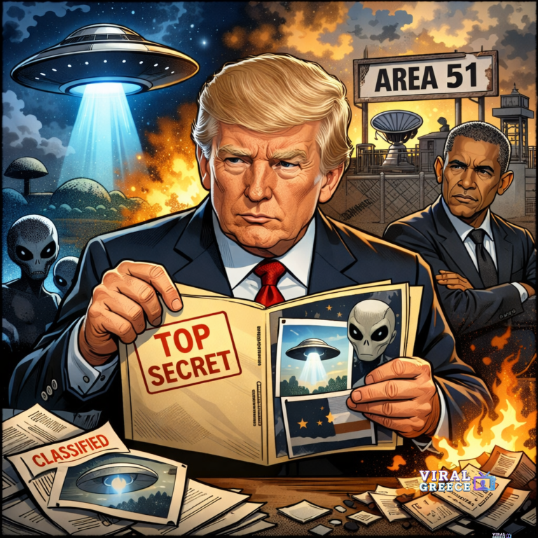 Τραμπ: Εντολή για αποδέσμευση φακέλων ΑΤΙΑ – Σφοδρή επίθεση στον Ομπάμα για τις δηλώσεις περί εξωγήινων trump obama aliens