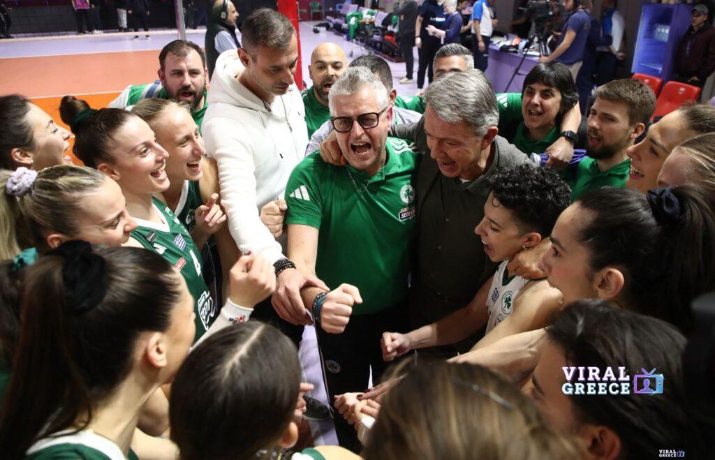 Ιστορική πρόκριση: Ο Παναθηναϊκός στον τελικό του Challenge Cup στο βόλεϊ γυναικών y6he