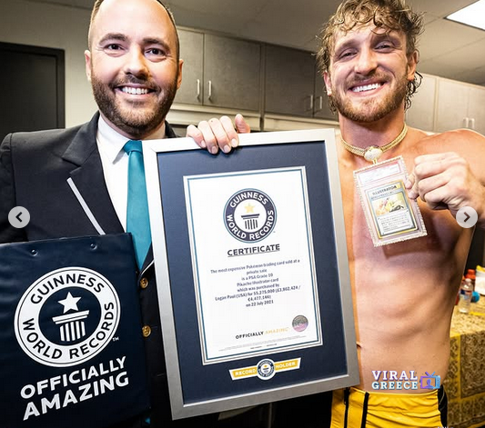 Λόγκαν Πολ: Πούλησε σπάνια κάρτα Pokémon για 16,5 εκατ. δολάρια – Ρεκόρ όλων των εποχών λογκαν πολ