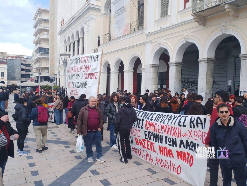«Όχι» στον πόλεμο, «όχι» στον ρατσισμό: Μαζικές διαδηλώσεις σε όλη την Ελλάδα 656246829 1388406246665062 4764021840660841624 n