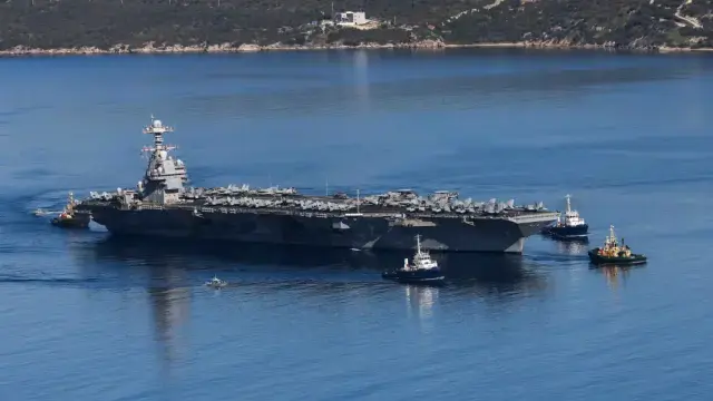 USS Gerald R. Ford στα Χανιά: «Χρυσό» σουβλάκι με 17 ευρώ για τους ναύτες στη Σούδα AA1ZtO8c.img
