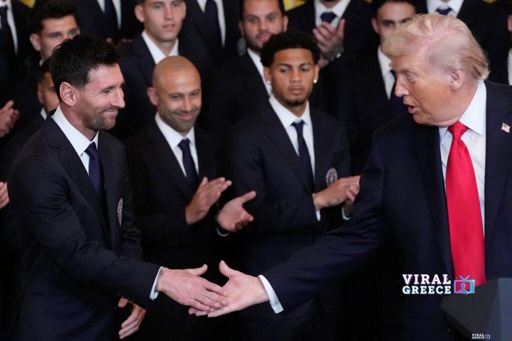 Μέσι στον Λευκό Οίκο: Η συνάντηση με τον Τραμπ και τα σχόλια για Ρονάλντο και Πελέ AP26064786398910 2048x1365 1