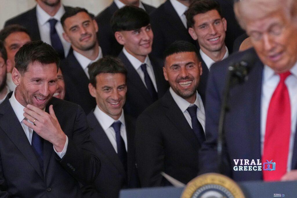 Μέσι στον Λευκό Οίκο: Η συνάντηση με τον Τραμπ και τα σχόλια για Ρονάλντο και Πελέ AP26064809439782 2048x1365 1