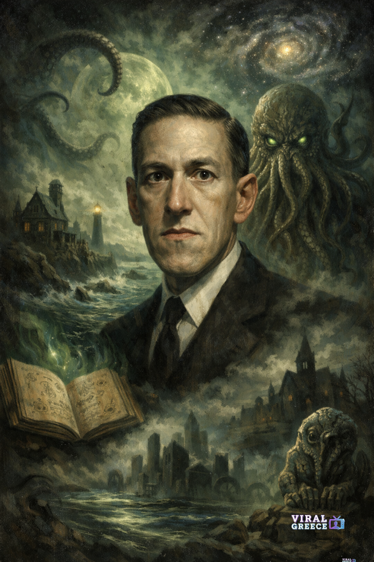 Σαν Σήμερα 15 Μαρτίου 1937: Ο θάνατος του Χ. Φ. Λάβκραφτ, Αμερικανού συγγραφέα και μύστη του υπερκοσμικού τρόμου ChatGPT Image Mar 15, 2026, 01 42 52 PM