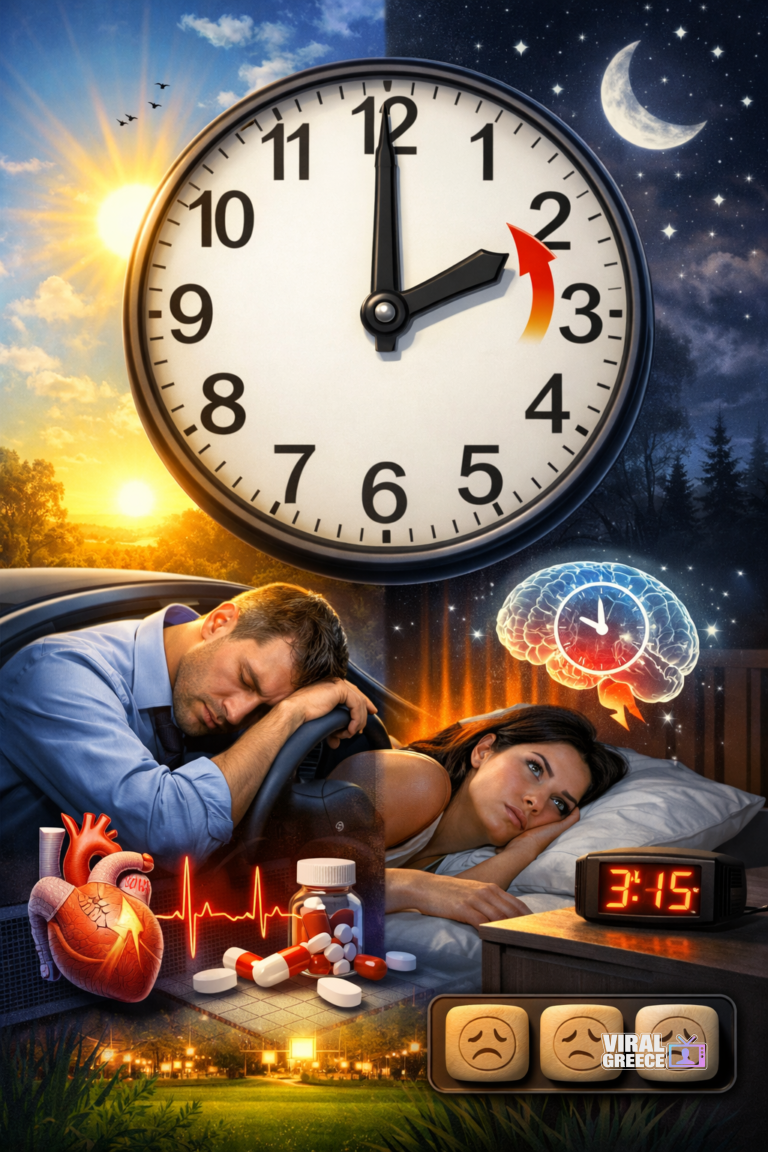 Έρχεται η θερινή ώρα: Τι σημαίνει για το σώμα και τον ύπνο μας ChatGPT Image Mar 27, 2026, 12 46 09 PM