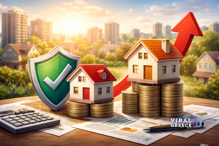 ΕΝΦΙΑ 2026: Μειώσεις για ασφαλισμένους και αυξήσεις για νέους ιδιοκτήτες ENFIA 2026