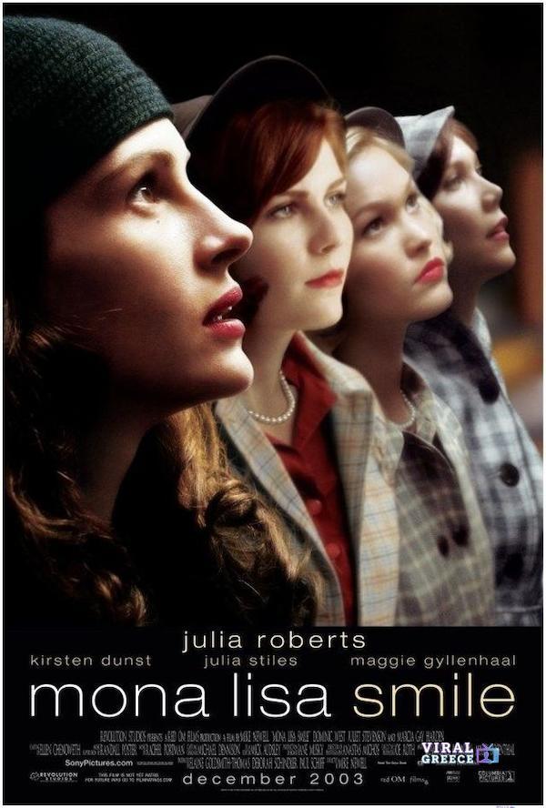 Το χαμόγελο της Μόνα Λίζα, με την Τζούλια Ρόμπερτς στην ΕΡΤ 1 Mona Lisa Smile