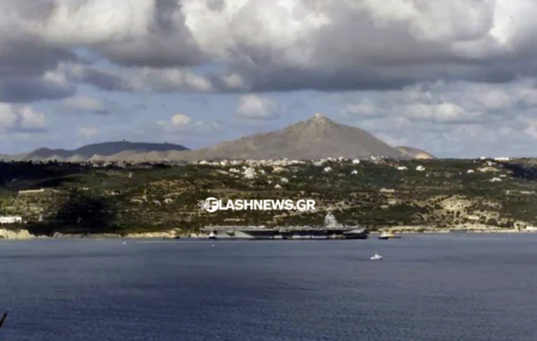 Επέστρεψε στη Σούδα το «Gerald R. Ford» – Έρευνες για τη φωτιά στο πλοίο USS-Gerald-R-Ford.jpg