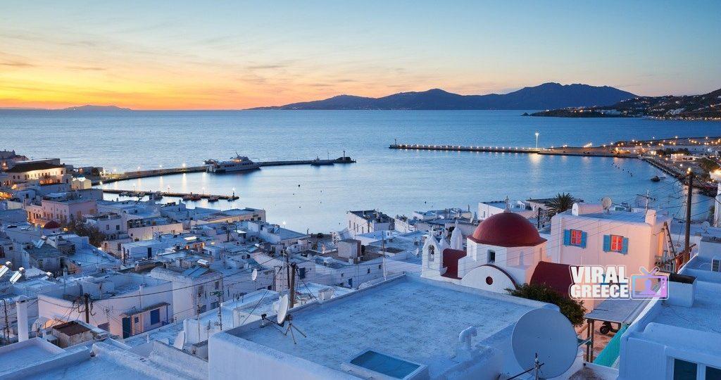 Τήνος: Συνελήφθη 37χρονος για κλοπή σε ναό – Είχε κρύψει τα κλοπιμαία δίπλα στο λιμάνι View-of-Mykonos-town-and-Tinos-island-in-the-distance-Greece.-1-1024x540