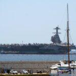 aircraft carrier USS Gerald R Ford 960x600 Viral Greece