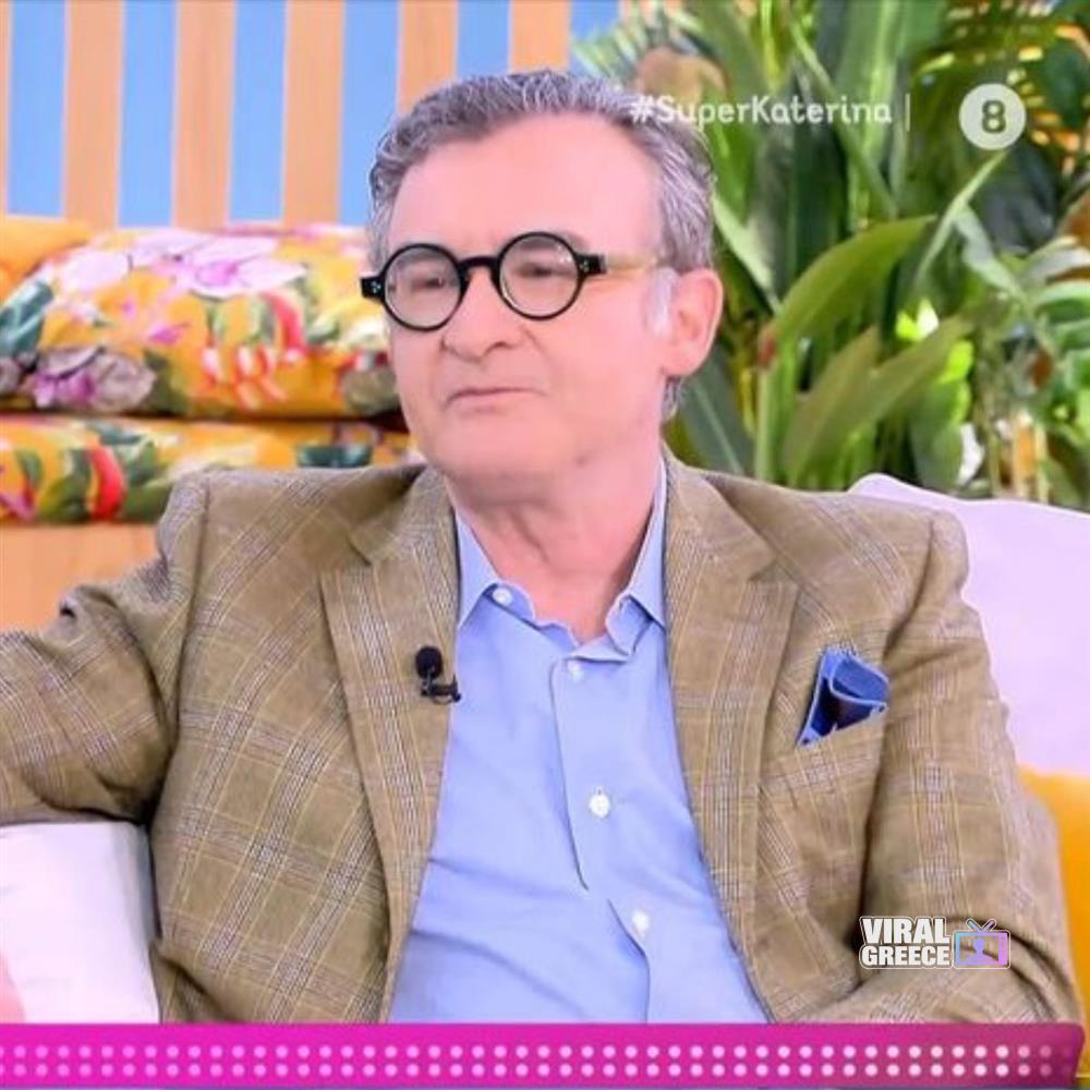 Ο Νίκος Ορφανός μιλά για την περιπέτεια της υγείας του nikos orfanos katerina kainourgiou