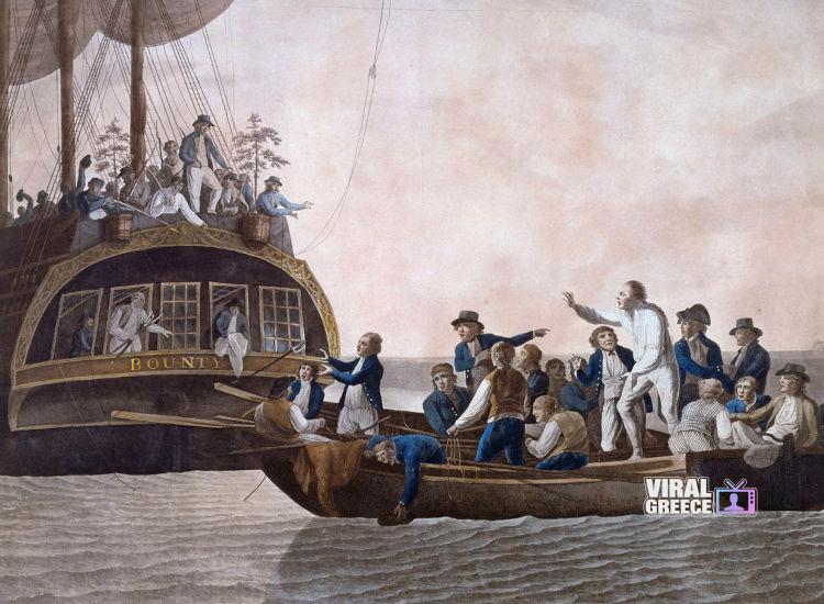 Σαν σήμερα 28 Απριλίου 1789: Η ανταρσία του Μπάουντι Antarsia tou Bounty