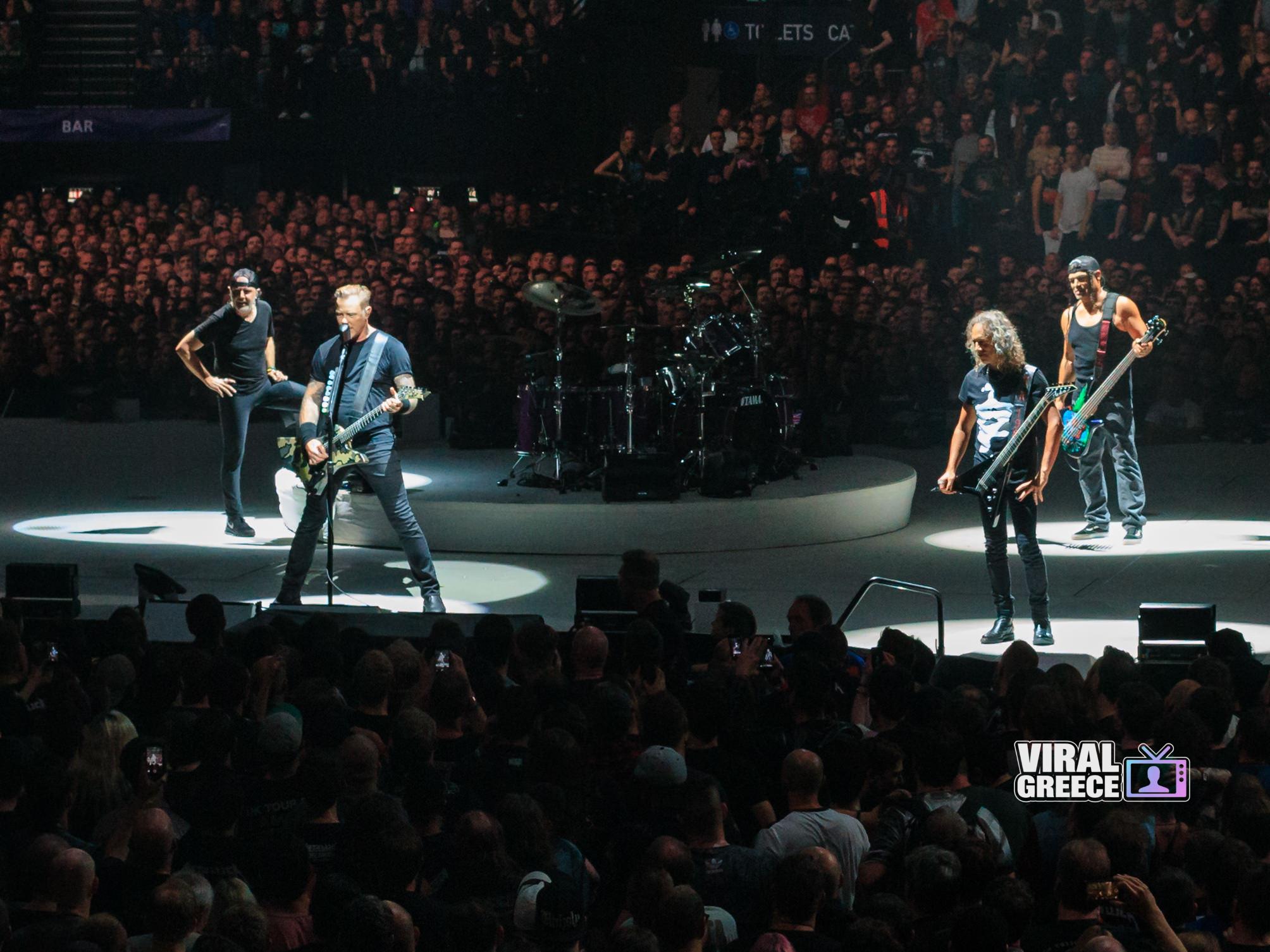 Metallica στο ΟΑΚΑ: Έως και 10 φορές πάνω οι τιμές στη μεταπώληση εισιτηρίων – Το Snake Pit αγγίζει τα 3.000 ευρώ Metallica_Live_at_The_O2,_London,_England,_22_October_2017