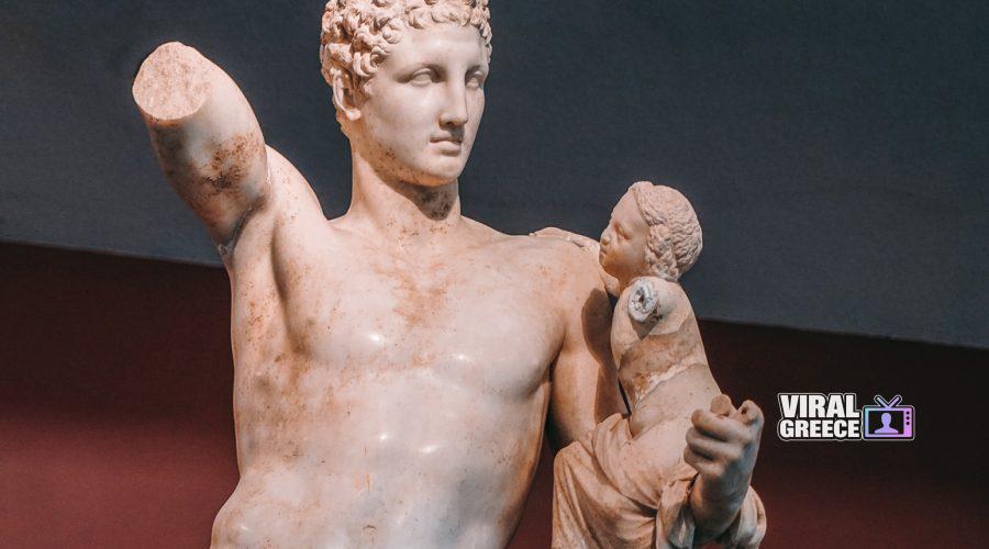 Σαν σήμερα 26 Απριλίου 1877: Η ανακάλυψη του Ερμή του Πραξιτέλη ermis4 900x500 1