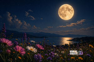 Πανσέληνος Μαΐου: Το «Φεγγάρι των Λουλουδιών» φωτίζει τον ουρανό