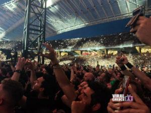 «Concert quake» στο ΟΑΚΑ: Ο σεισμογράφος κατέγραψε μικροδονήσεις στη συναυλία των Metallica