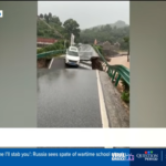 Screenshot 2026 05 26 at 21 25 40 Car plunges into fast moving river after bridge collapses in China Viral Greece