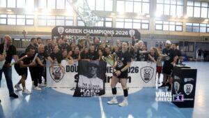 ΠΑΟΚ: Πρωταθλητής στην Α1 χάντμπολ γυναικών με νίκη 29-20 επί της ΑΕΚ (video)