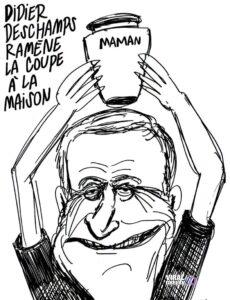 Σάλος στη Γαλλία για σκίτσο του Charlie Hebdo με τον Ντιντιέ Ντεσάν