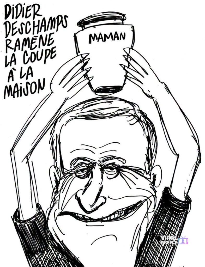 Σάλος στη Γαλλία για σκίτσο του Charlie Hebdo με τον Ντιντιέ Ντεσάν