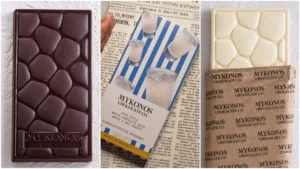Ποια Dubai Chocolate: Ήρθε η Mykonos Chocolate