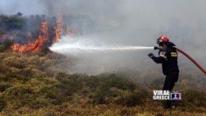 Πολύ υψηλός κίνδυνος πυρκαγιάς την Κυριακή σε Αττική, Κρήτη, Κυκλάδες και ακόμη έξι περιοχές της χώρας